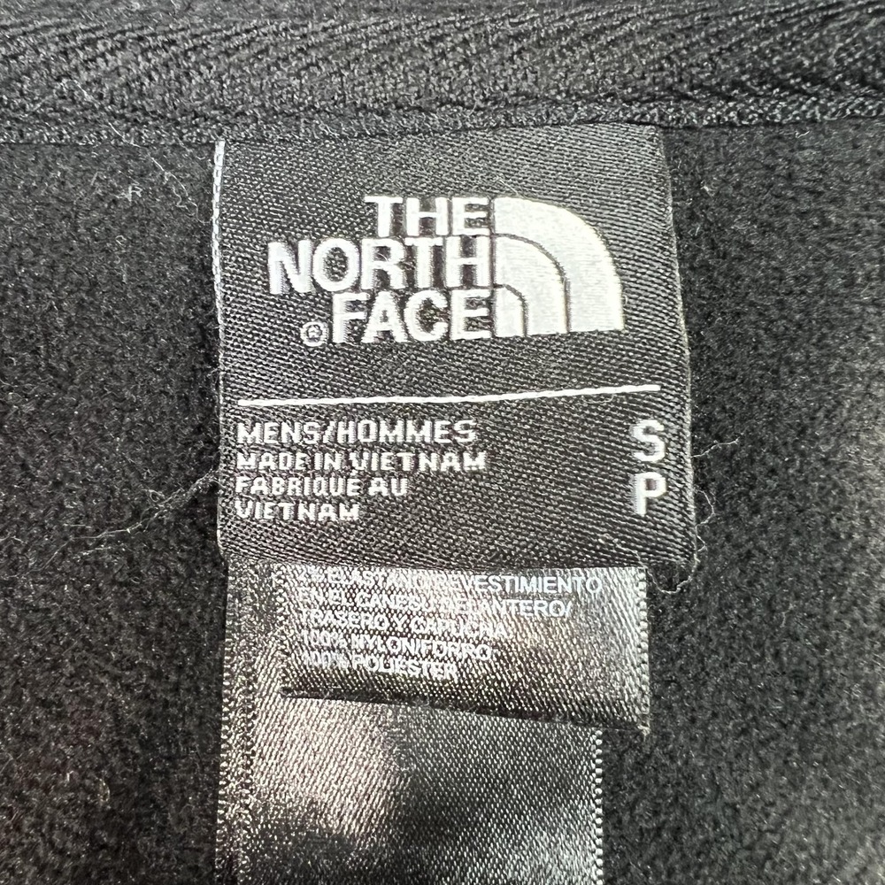 The North Face Rivington Jacket Mens Small Black Hooded Fleece Gorpcore Bomber - Picture 6 of 7